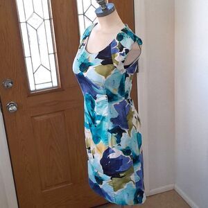 Apt.9 Colorful print cotton sleeveless dress